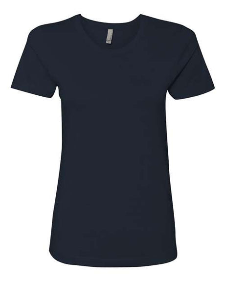 Next Level Women’s Cotton T-Shirt - Next Level 3900 Midnight Navy XS Short Sleeve T-Shirts