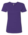 Next Level Women’s Cotton T-Shirt - Next Level 3900 Purple Rush XS Short Sleeve T-Shirts