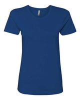 Next Level Women’s Cotton T-Shirt - Next Level 3900 Royal XS Short Sleeve T-Shirts