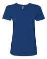 Next Level Women’s Cotton T-Shirt - Next Level 3900 Royal XS Short Sleeve T-Shirts