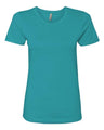 Next Level Women’s Cotton T-Shirt - Next Level 3900 Tahiti Blue XS Short Sleeve T-Shirts