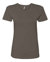 Next Level Women’s Cotton T-Shirt - Next Level 3900 Warm Grey XS Short Sleeve T-Shirts