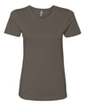 Next Level Women’s Cotton T-Shirt - Next Level 3900 Warm Grey XS Short Sleeve T-Shirts