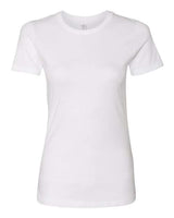Next Level Women’s Cotton T-Shirt - Next Level 3900 White XS Short Sleeve T-Shirts