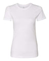 Next Level Women’s Cotton T-Shirt - Next Level 3900 White XS Short Sleeve T-Shirts