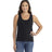 Next Level Women's Cotton Tank - Next Level 3933 Black XS