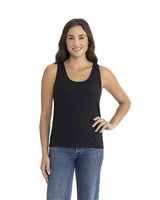 Next Level Women's Cotton Tank - Next Level 3933 Black XS