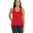 Next Level Women's Cotton Tank - Next Level 3933 Red XS