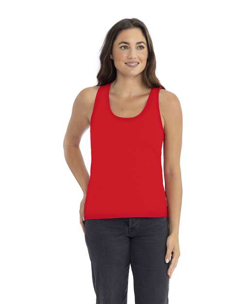 Next Level Women's Cotton Tank - Next Level 3933 Red XS