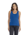 Next Level Women's Cotton Tank - Next Level 3933 Royal XS