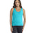 Next Level Women's Cotton Tank - Next Level 3933 Tahiti Blue XS