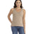 Next Level Women's Cotton Tank - Next Level 3933 Tan XS