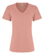 Next Level Women’s Cotton V - Neck T-Shirt - Next Level 3940 Desert Pink XS Short Sleeve T-Shirts