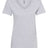 Next Level Women’s Cotton V - Neck T-Shirt - Next Level 3940 Heather Grey XS Short Sleeve T-Shirts