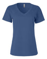 Next Level Women’s Cotton V - Neck T-Shirt - Next Level 3940 Royal XS Short Sleeve T-Shirts