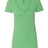 Next Level Women’s CVC Deep V - Neck T-Shirt - Next Level 6640 Apple Green 2XL Short Sleeve T-Shirts