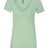 Next Level Women’s CVC Deep V - Neck T-Shirt - Next Level 6640 Mint S Short Sleeve T-Shirts