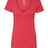 Next Level Women’s CVC Deep V - Neck T-Shirt - Next Level 6640 Red 2XL Short Sleeve T-Shirts