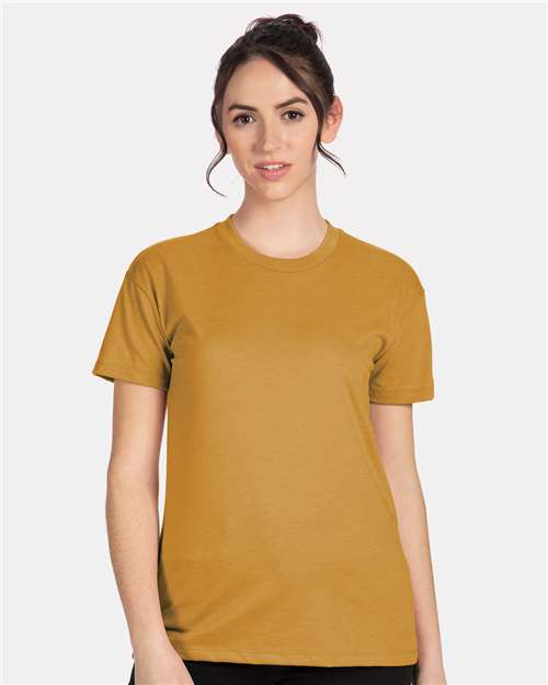 Next Level Women's CVC Relaxed T-Shirt - Next Level 6600 Antique Gold XS Short Sleeve T-Shirts