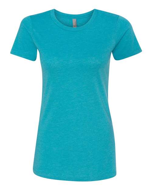 Next Level Women’s CVC T-Shirt - Next Level 6610 Bondi Blue XS Short Sleeve T-Shirts