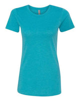 Next Level Women’s CVC T-Shirt - Next Level 6610 Bondi Blue XS Short Sleeve T-Shirts