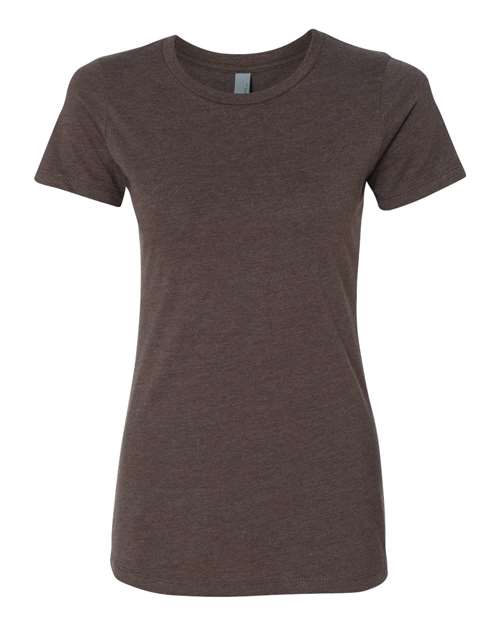 Next Level Women’s CVC T-Shirt - Next Level 6610 Espresso XS Short Sleeve T-Shirts