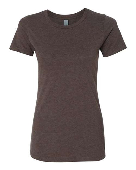 Next Level Women’s CVC T-Shirt - Next Level 6610 Espresso XS Short Sleeve T-Shirts