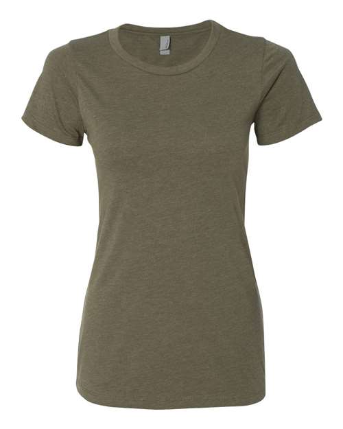 Next Level Women’s CVC T-Shirt - Next Level 6610 Military Green XS Short Sleeve T-Shirts