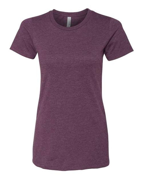 Next Level Women’s CVC T-Shirt - Next Level 6610 Plum XS Short Sleeve T-Shirts