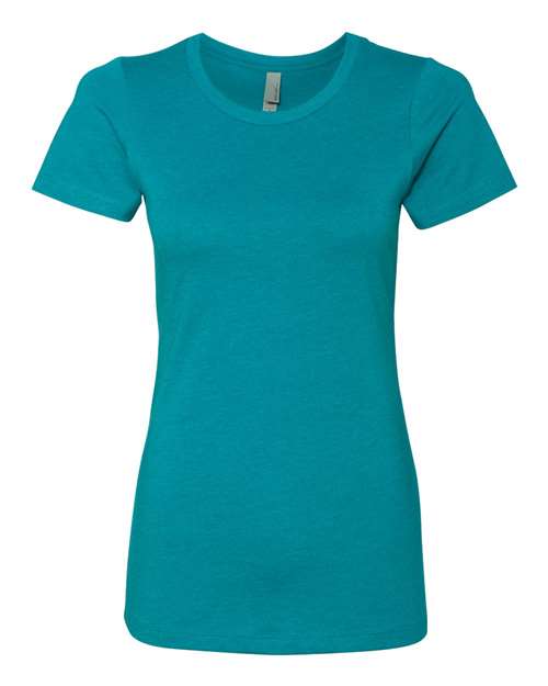 Next Level Women’s CVC T-Shirt - Next Level 6610 Teal XS Short Sleeve T-Shirts
