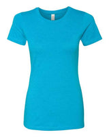Next Level Women’s CVC T-Shirt - Next Level 6610 Turquoise XS Short Sleeve T-Shirts