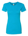 Next Level Women’s CVC T-Shirt - Next Level 6610 Turquoise XS Short Sleeve T-Shirts