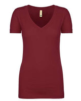Next Level Women's Eco Performance V - Neck T-Shirt - Next Level 4240 Cardinal XL Short Sleeve T-Shirts