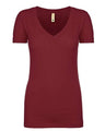 Next Level Women's Eco Performance V - Neck T-Shirt - Next Level 4240 Cardinal XL Short Sleeve T-Shirts