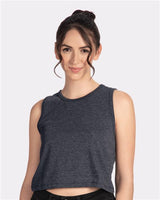 Next Level Women's Festival Crop Tank - Next Level 5083 Antique Gold XS