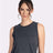 Next Level Women's Festival Crop Tank - Next Level 5083 Charcoal XS
