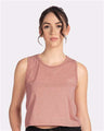 Next Level Women's Festival Crop Tank - Next Level 5083 Desert Pink XS