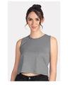 Next Level Women's Festival Crop Tank - Next Level 5083 Heather Grey XS