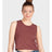 Next Level Women's Festival Crop Tank - Next Level 5083 Smoked Paprika XS