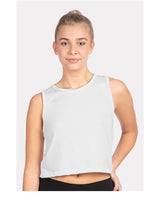 Next Level Women's Festival Crop Tank - Next Level 5083 White XS