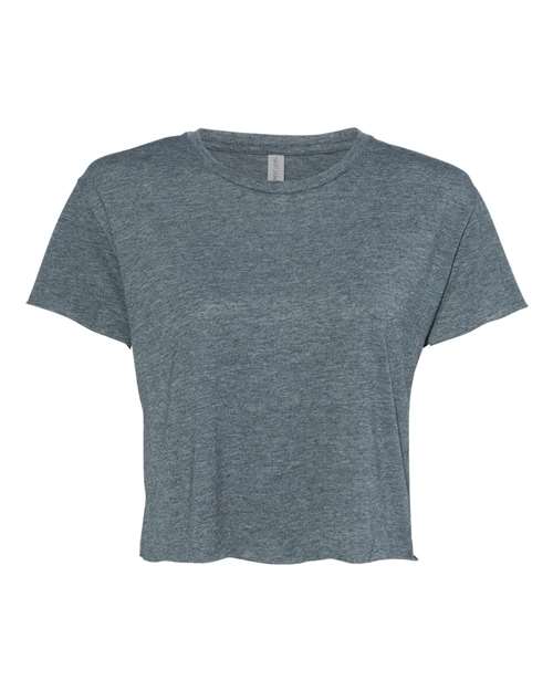 Next Level Women's Festival Crop Top - Next Level 5080 Antique Denim XS