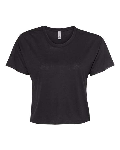 Next Level Women's Festival Crop Top - Next Level 5080 Black XS