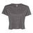 Next Level Women's Festival Crop Top - Next Level 5080 Charcoal XS