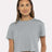 Next Level Women's Festival Crop Top - Next Level 5080 Heather Grey XS