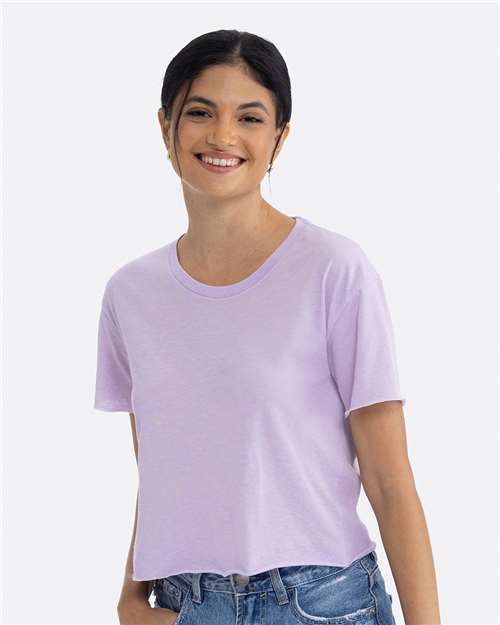 Next Level Women's Festival Crop Top - Next Level 5080 Lavender XS