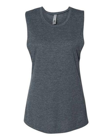 Next Level Women’s Festival Muscle Tank - Next Level 5013 Antique Denim XS