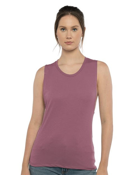 Next Level Women’s Festival Muscle Tank - Next Level 5013 Antique Denim XS