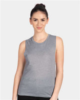 Next Level Women’s Festival Muscle Tank - Next Level 5013 Heather Grey XS