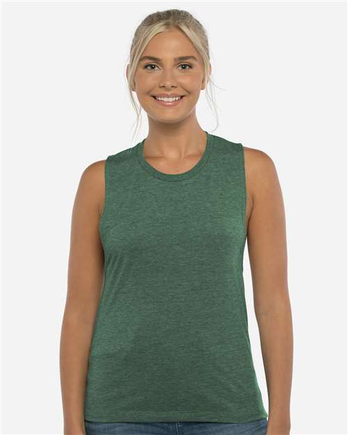 Next Level Women’s Festival Muscle Tank - Next Level 5013 Royal Pine XS