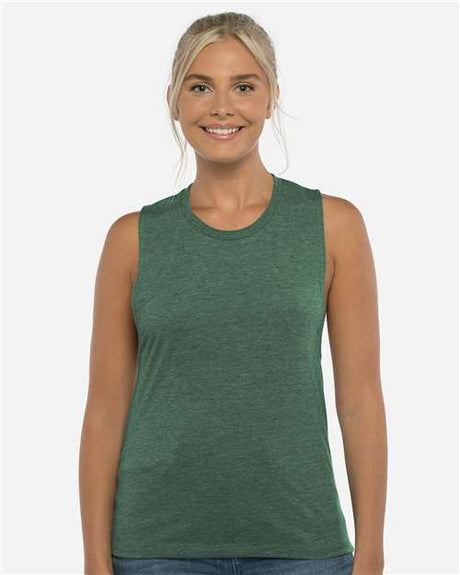 Next Level Women’s Festival Muscle Tank - Next Level 5013 Royal Pine XS